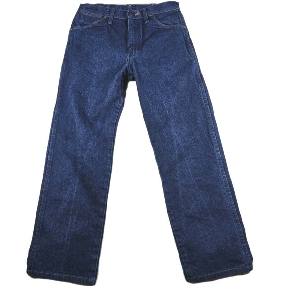 Vintage Wrangler Jeans Mens 28X25 13MWZ Blue Cowboy Cut Medium Wash 4 Pocket - Picture 1 of 16